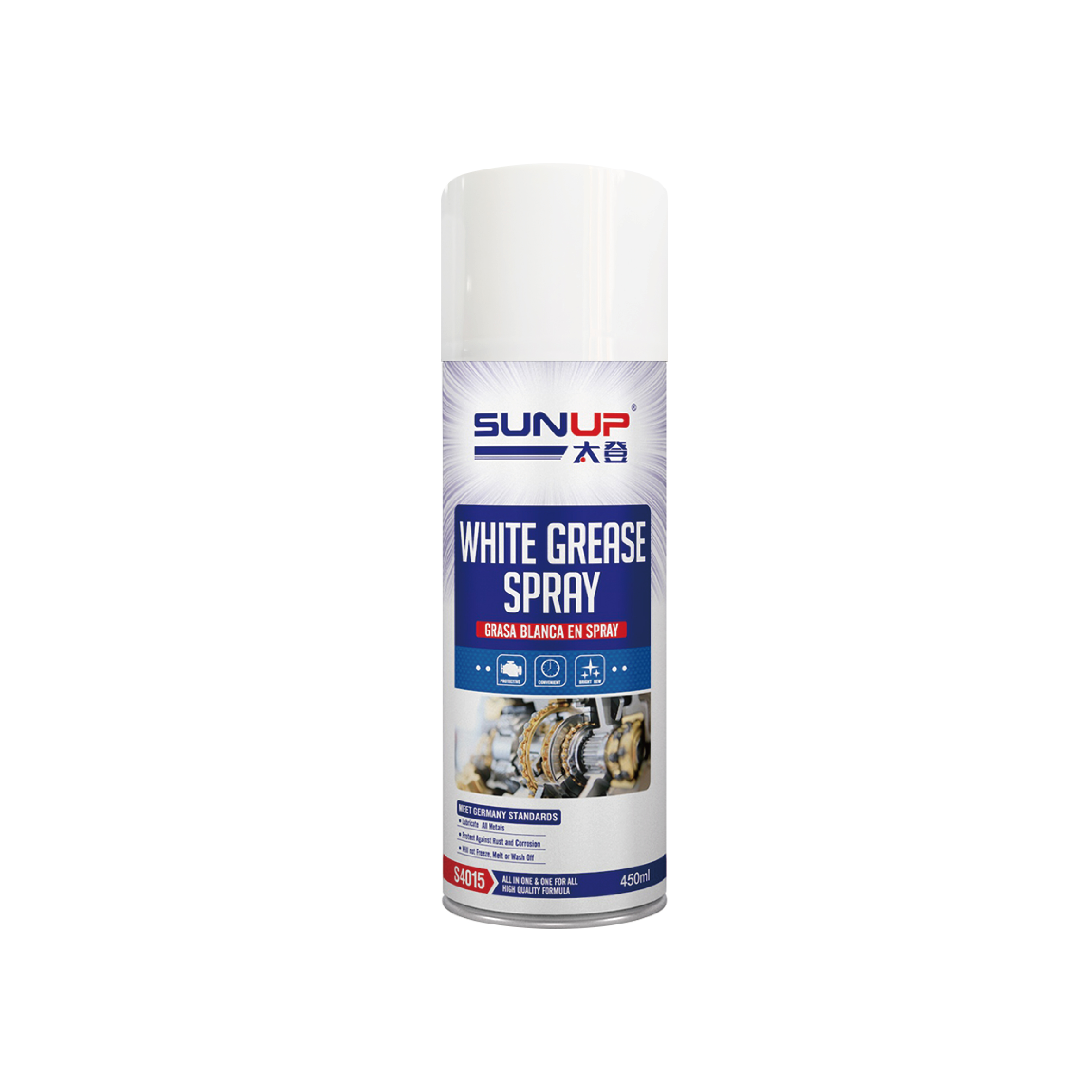 S4015 White Grease Spray 450ml